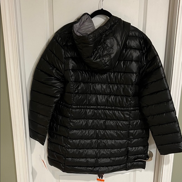 Kenneth Cole Ladies Quilted Anorak Black Jacket XXL - Picture 11 of 11